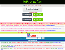 Tablet Screenshot of djprayag.com